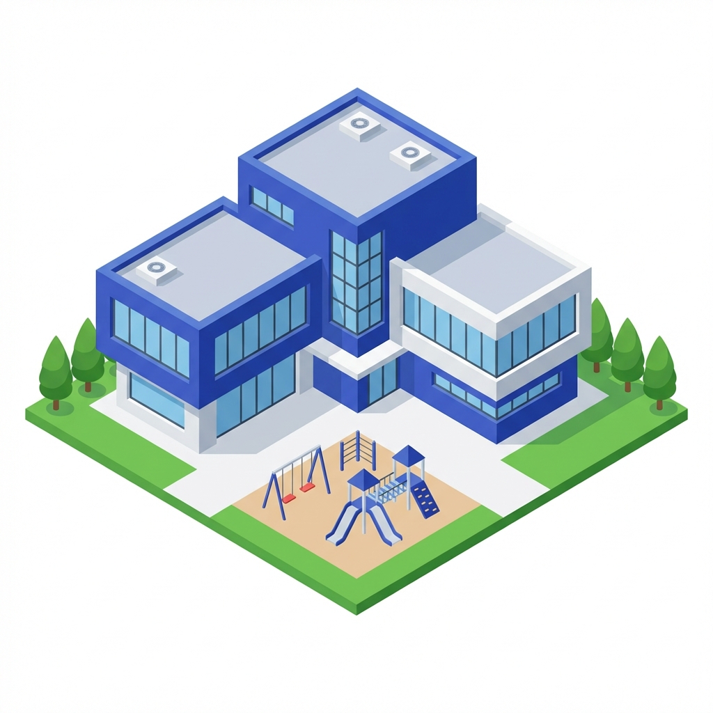 N.R.K. School Building